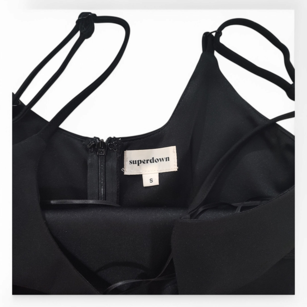 REVOLVE Superdown Kelly Cut Out Dress in Black Womens Size Small - Picture 4 of 8